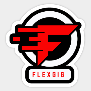 FlexGig Hoodie Sticker